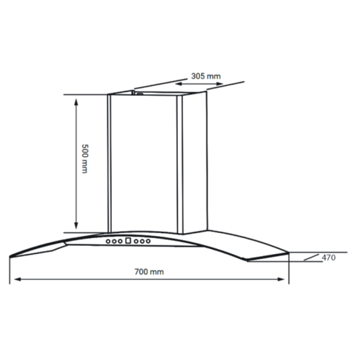 Máy hút mùi Kocher K-229I 90cm - 3