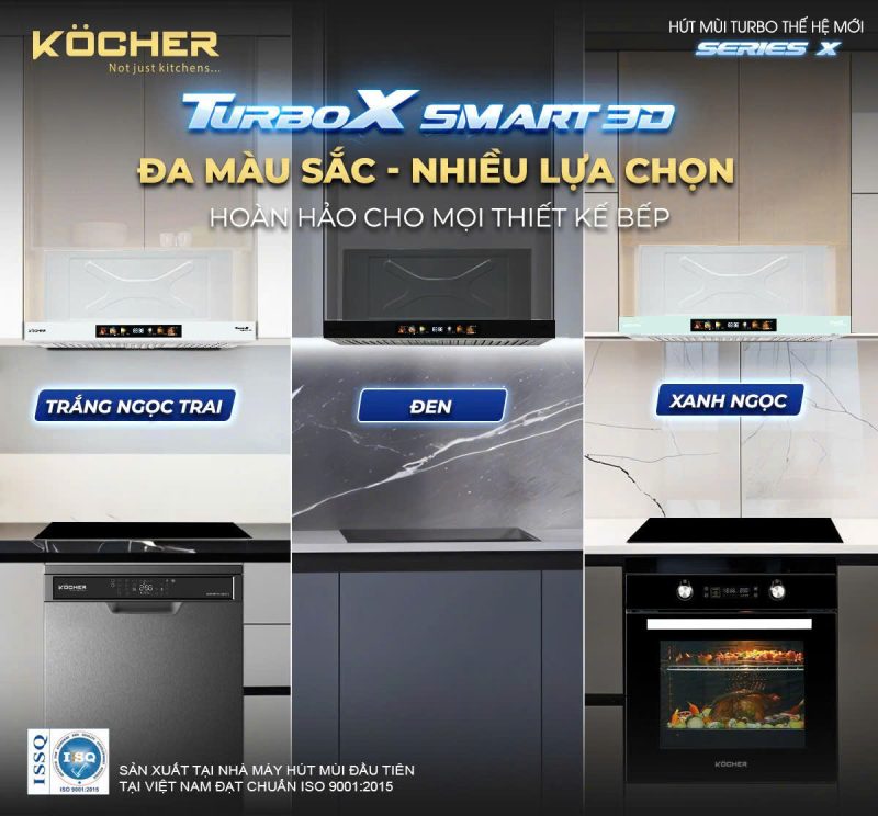 Máy hút mùi Kocher TURBO X3D-669D - 45 Máy hút mùi Kocher TURBO X3D-669D