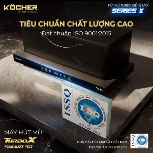 Máy hút mùi Kocher TURBO X3D-669D - 13