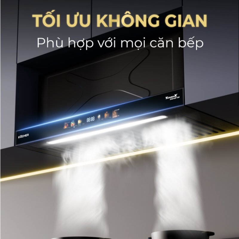 Máy hút mùi Kocher TURBO X3D-669N - 37 Máy hút mùi Kocher TURBO X3D-669N
