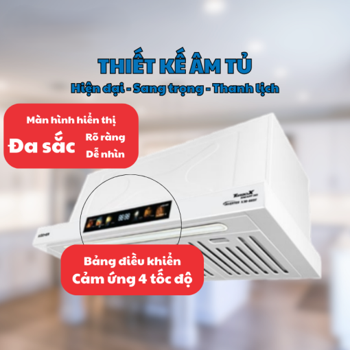 Máy hút mùi Kocher TURBO X3D-669T - 5