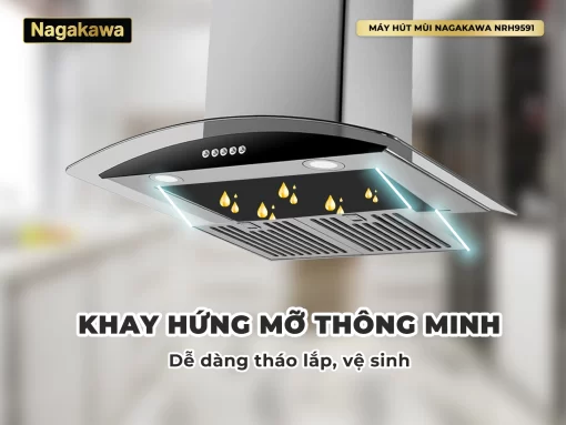 Máy hút mùi Nagakawa NRH9591 - 11