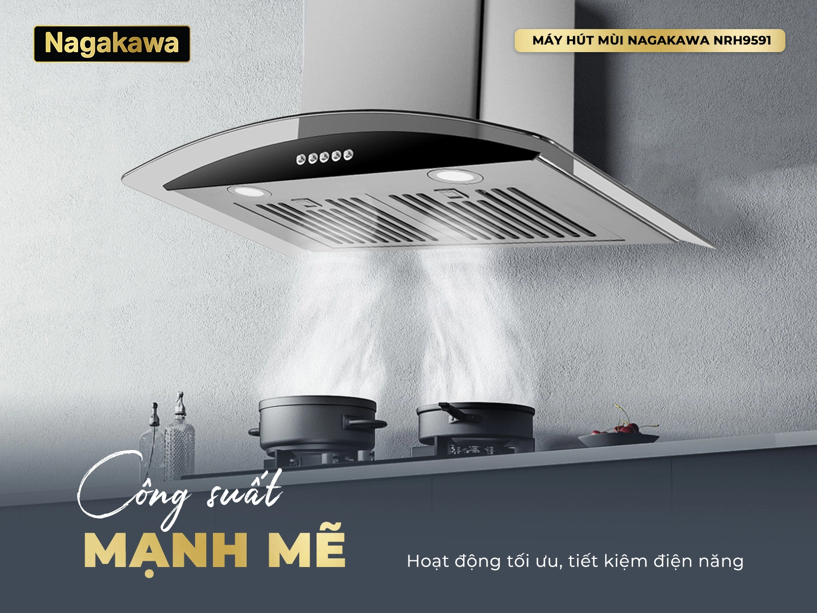 Máy hút mùi Nagakawa NRH9591 - 33 Máy hút mùi Nagakawa NRH9591