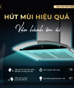 Máy hút mùi Nagakawa NRH9593 - 22 Máy hút mùi Nagakawa NRH9593 - 21