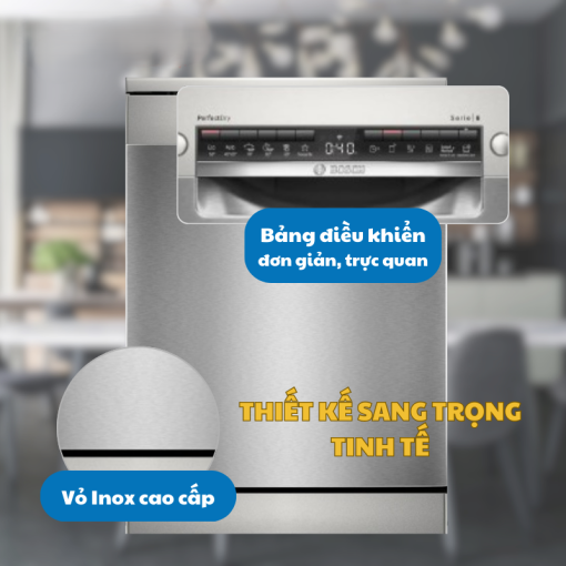 Máy rửa bát Bosch SMS6ZCI10E Series 6 - 5
