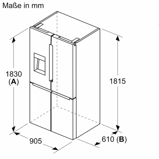 Tủ lạnh Bosch KFI96AXEA - 3