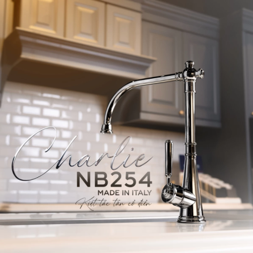 Vòi rửa bát NOBILI CHARLIE NB254 CH75513CR - 19