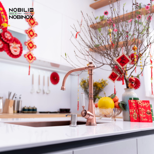 Vòi rửa bát NOBILI CHARLIE NB255C CH75513RA - 13