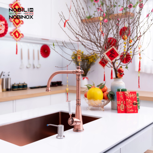 Vòi rửa bát NOBILI CHARLIE NB255C CH75513RA - 17