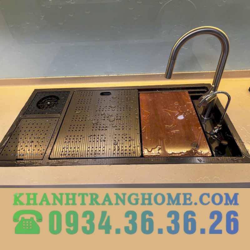 Chậu rửa bát NoBiNox LUMIA NJ511B - 60