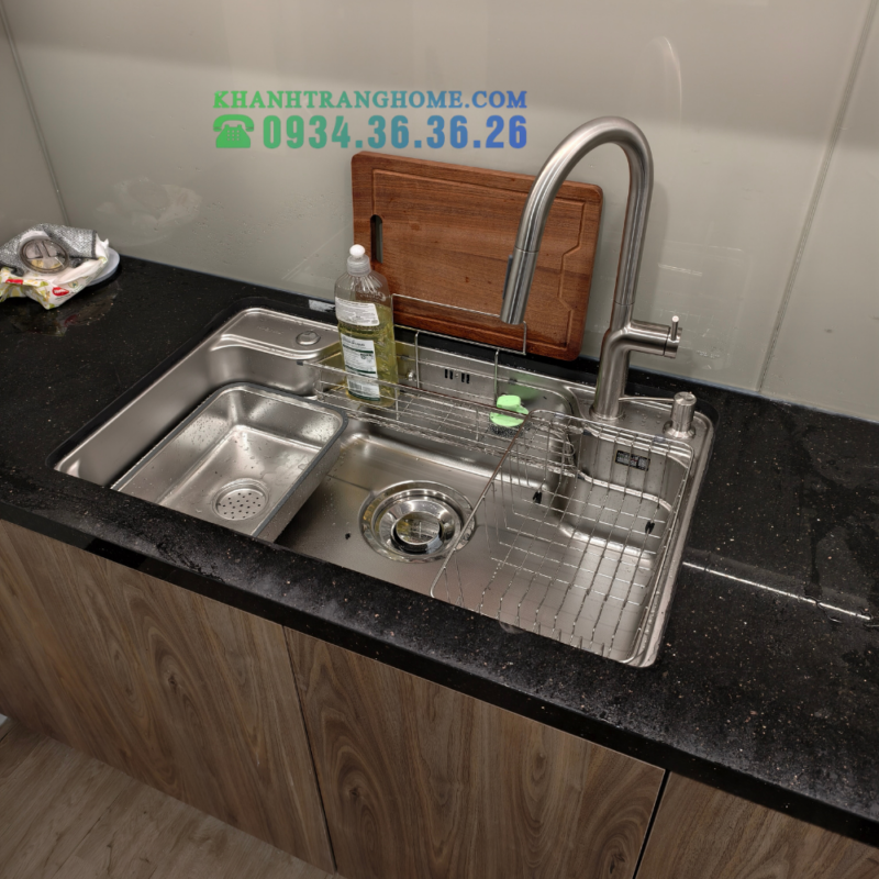 Chậu rửa bát NoBiNox LIKEN NL792D - 55