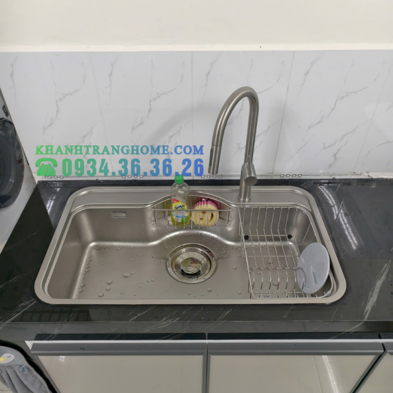 Chậu rửa bát NoBiNox ROSA NN975D - 68