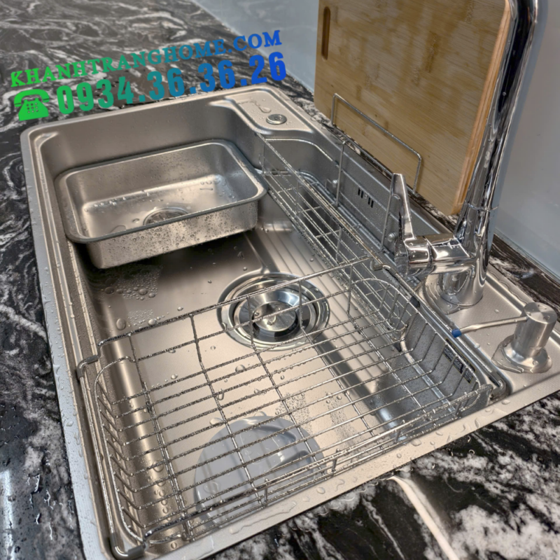 Chậu rửa bát NoBiNox LIKEN NL792D - 60 Chậu rửa bát NoBiNox LIKEN NL792D - 59