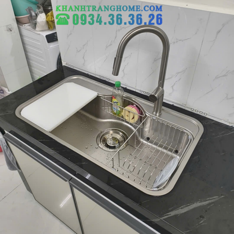 Chậu rửa bát NoBiNox ROSA NN995D - 47