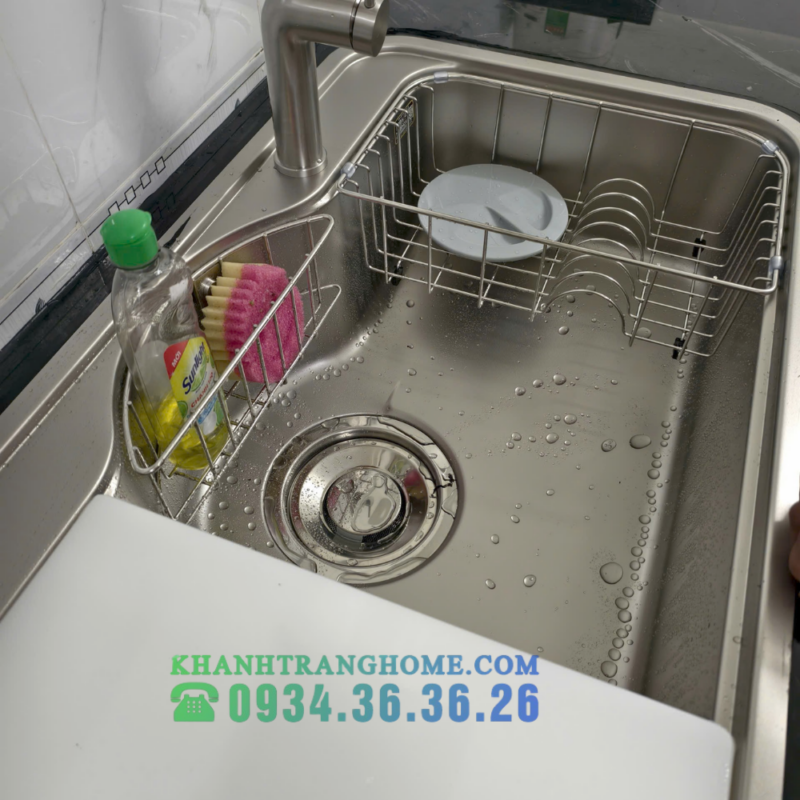 Chậu rửa bát NoBiNox ROSA NN975D - 66