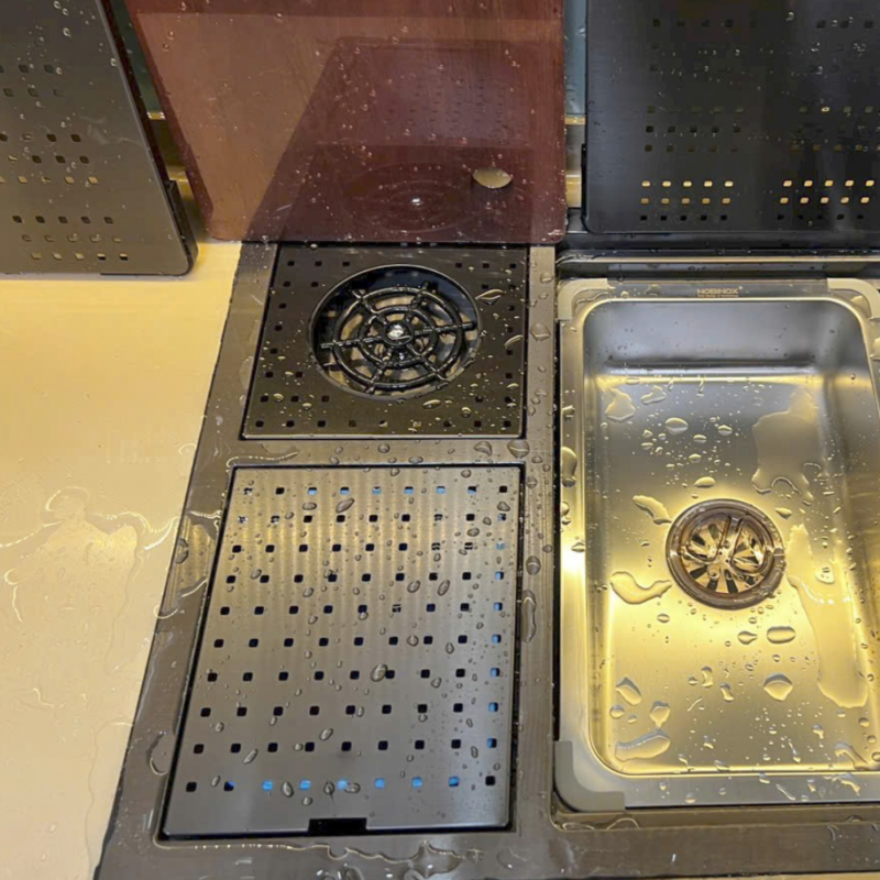 Chậu rửa bát NoBiNox LUMIA NJ511B - 58