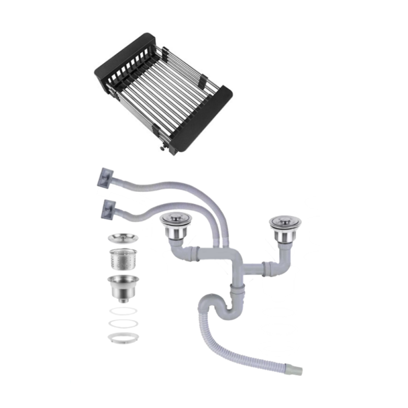 Chậu rửa bát KAFF KF-HM8245C-B - 8 Chậu rửa bát KAFF KF-HM8245C-B