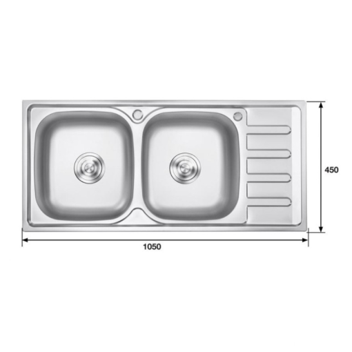 Chậu rửa bát KAFF KF-P10545