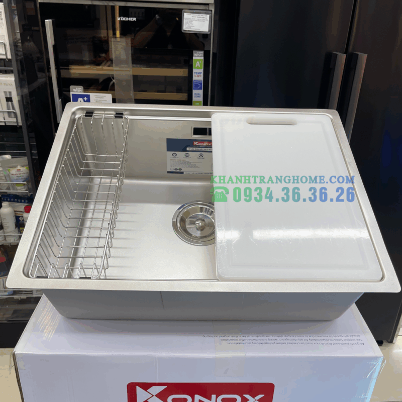 Chậu rửa bát KONOX TARI 6448SM - 31 Chậu rửa bát KONOX TARI 6448SM