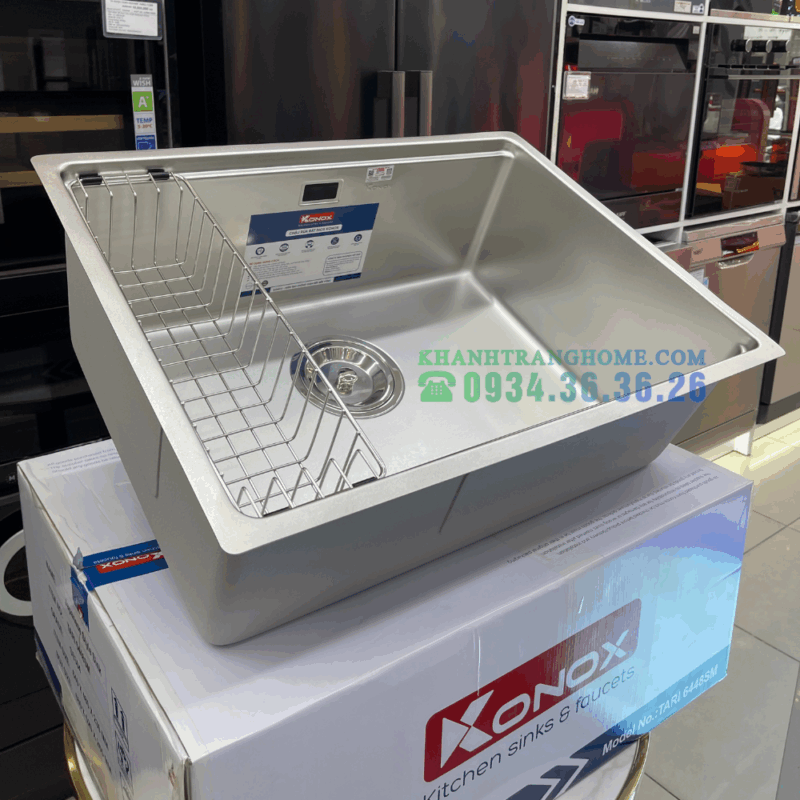 Chậu rửa bát KONOX TARI 6448SM - 35 Chậu rửa bát KONOX TARI 6448SM