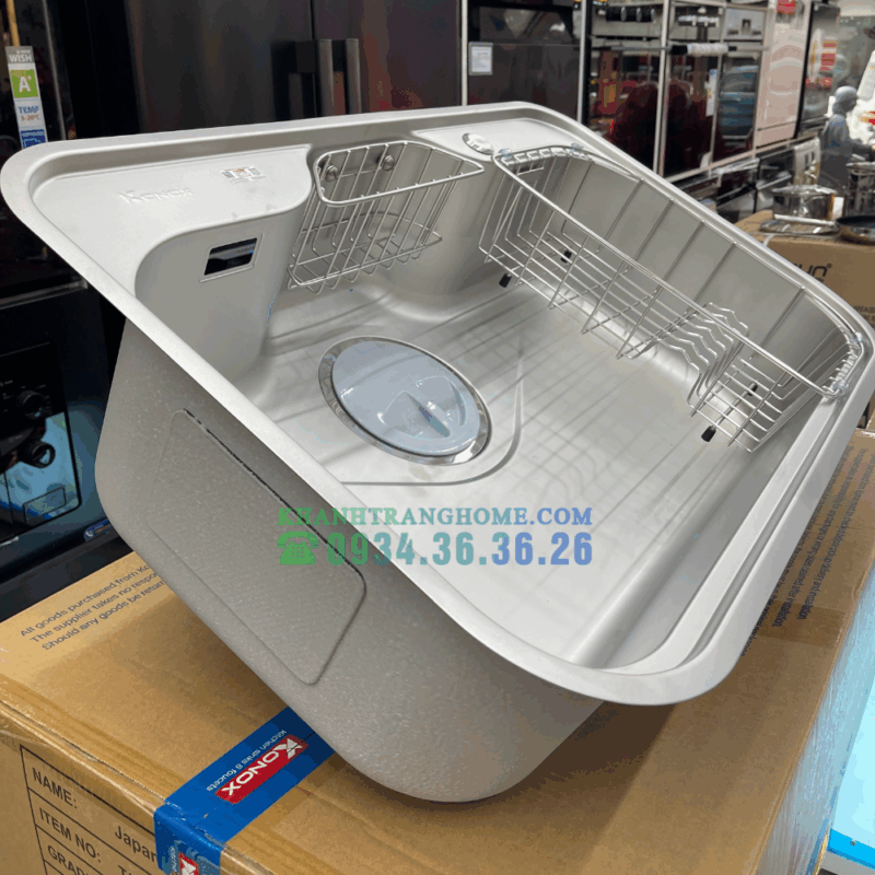 Chậu rửa bát KONOX TARI 7851SM - 61 Chậu rửa bát KONOX TARI 7851SM