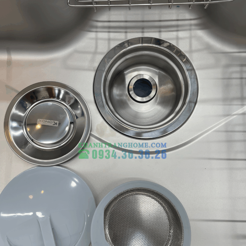 Chậu rửa bát KONOX TARI 7851SM - 60 Chậu rửa bát KONOX TARI 7851SM