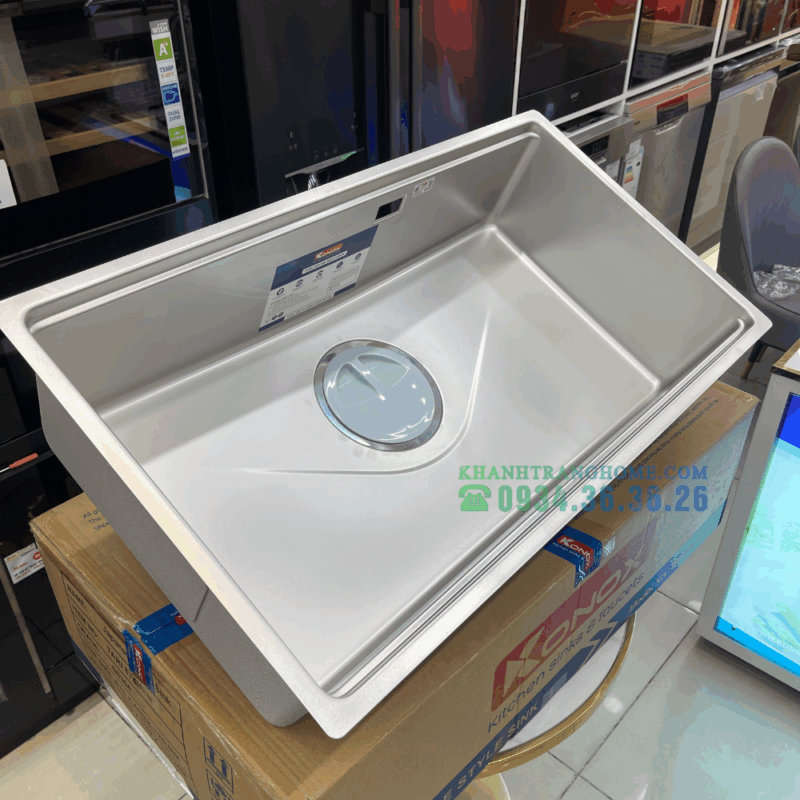 Chậu rửa bát KONOX TARI 8748SM - 42 Chậu rửa bát KONOX TARI 8748SM