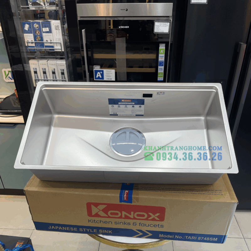 Chậu rửa bát KONOX TARI 8748SM - 43 Chậu rửa bát KONOX TARI 8748SM