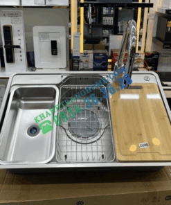 Chậu rửa bát NoBiNox LIKEN NL725D - 26 Chậu rửa bát NoBiNox LIKEN NL725D