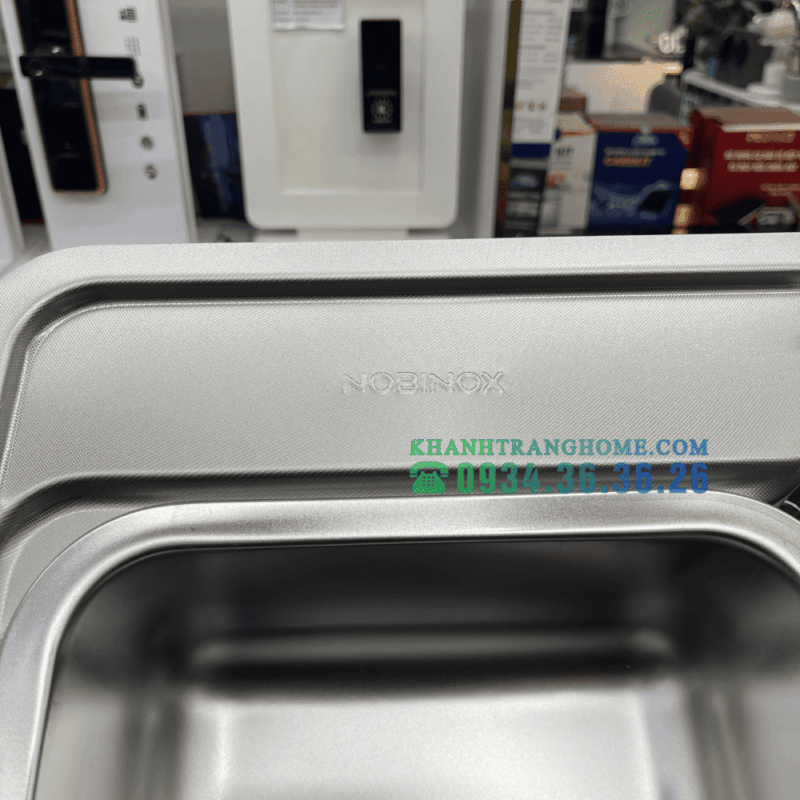Chậu rửa bát NoBiNox LIKEN NL725D - 6 Chậu rửa bát NoBiNox LIKEN NL725D