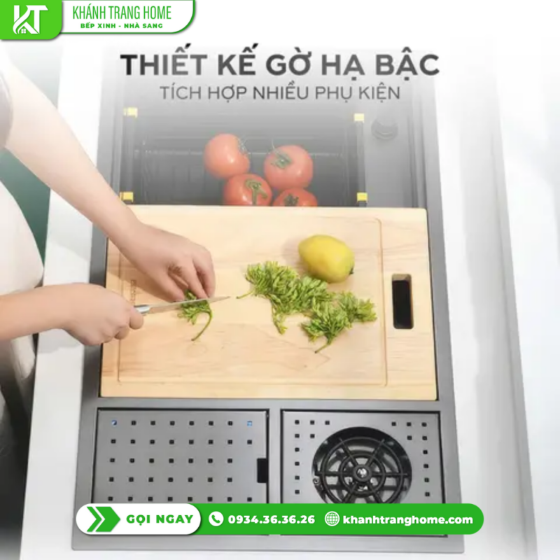 Chậu rửa bát NoBiNox LUMIA NJ511B - 65 Chậu rửa bát NoBiNox LUMIA NJ511B