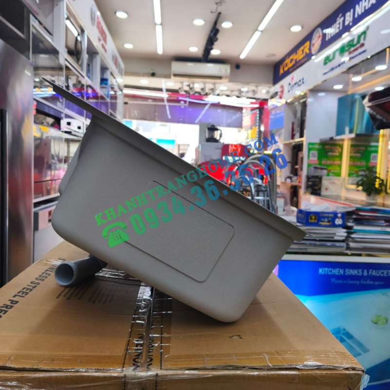 Chậu rửa bát NoBiNox ROSA NN995D - 49 Chậu rửa bát NoBiNox ROSA NN995D