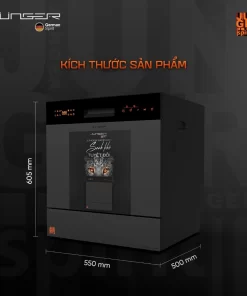 Máy rửa bát JUNGER Leopard DWJ-136-VG - 18 Máy rửa bát JUNGER Leopard DWJ-136-VG