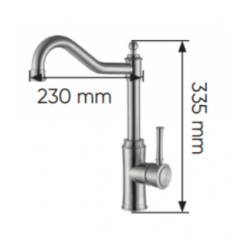 Vòi rửa KAFF KF-FC606