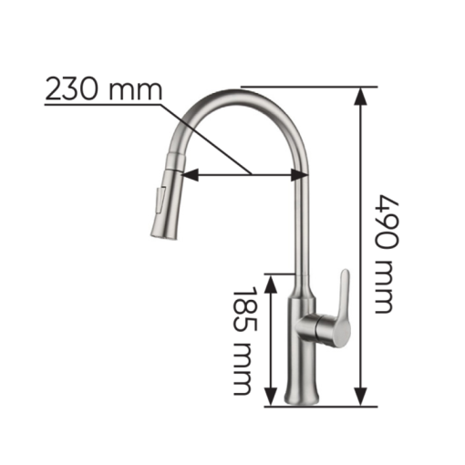 Vòi rửa KAFF KF-FC9014