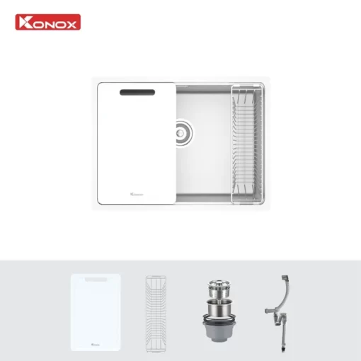 Chậu rửa bát KONOX TARI 6448SM - 6
