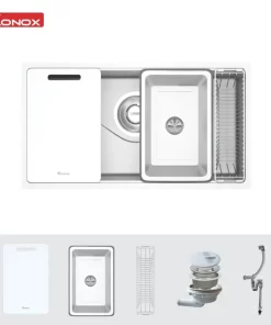 Chậu rửa bát KONOX TARI 8748SM - 21