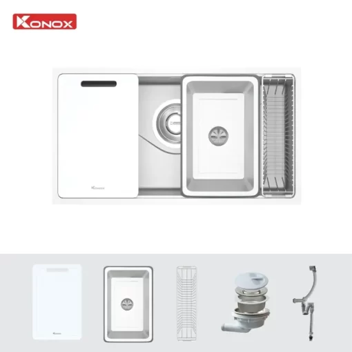 Chậu rửa bát KONOX TARI 8748SM - 3