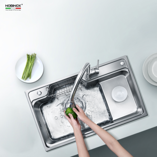 Chậu rửa bát NoBiNox HIGON NH905 - 15