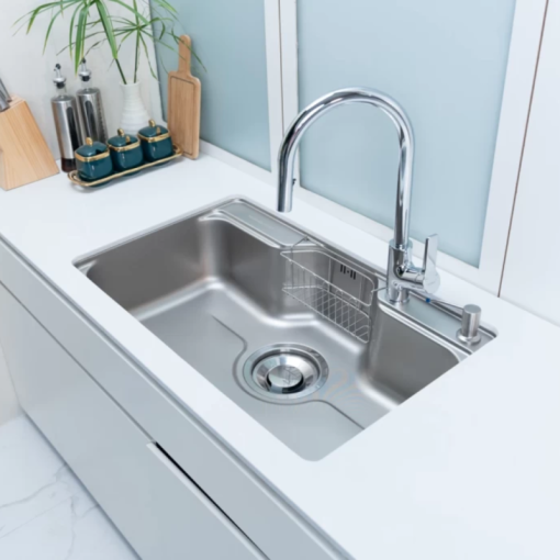Chậu rửa bát NoBiNox LIKEN NL725D - 9