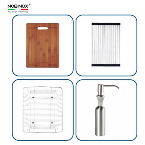 Chậu rửa bát NoBiNox LIKEN NL746 - 7