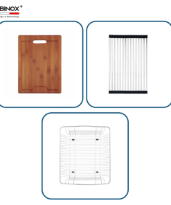 Chậu rửa bát NoBiNox LIKEN NL748 - 26 Chậu rửa bát NoBiNox LIKEN NL748 - 25