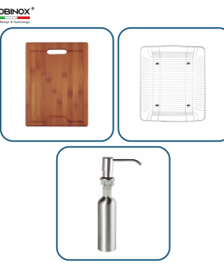 Chậu rửa bát NoBiNox LIKEN NL785 - 28 Chậu rửa bát NoBiNox LIKEN NL785 - 27