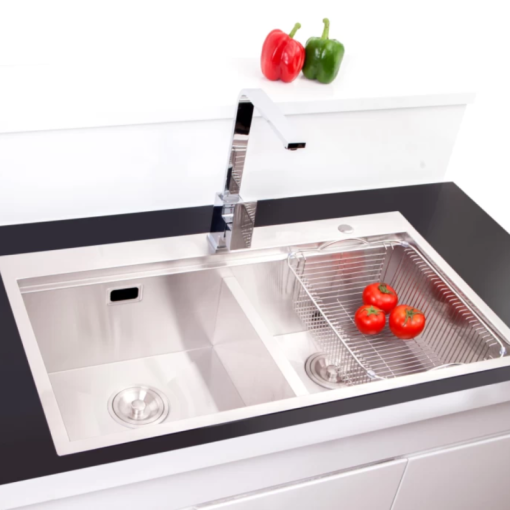 Chậu rửa bát NoBiNox LIKEN NL785 - 15