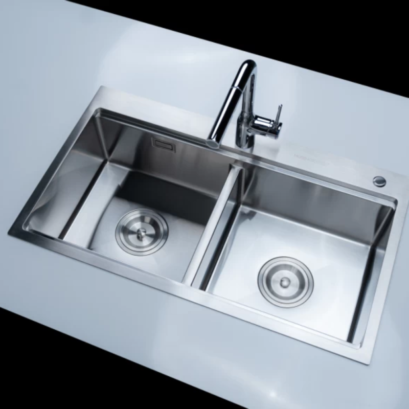 Chậu rửa bát NoBiNox LIKEN NL785 - 44 Chậu rửa bát NoBiNox LIKEN NL785