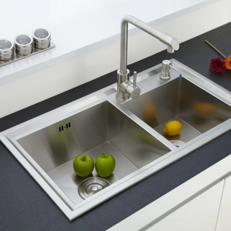 Chậu rửa bát NoBiNox LIKEN NL786 - 37 Chậu rửa bát NoBiNox LIKEN NL786