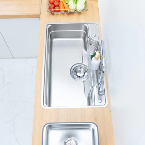 Chậu rửa bát NoBiNox LIKEN NL792D - 3