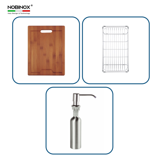 Chậu rửa bát NoBiNox LIKEN NL792D - 18
