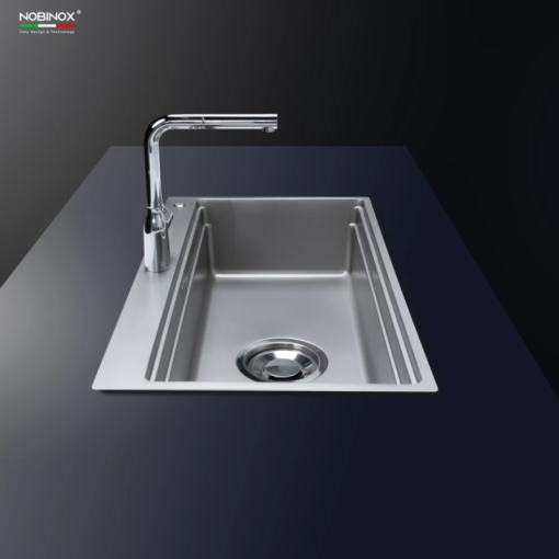 Chậu rửa bát NoBiNox LIRA NJ560D - 7
