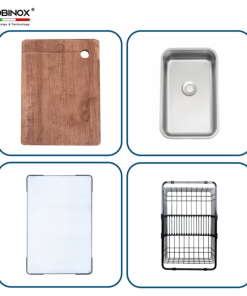 Chậu rửa bát NoBiNox LIRA NJ562D - 30 Chậu rửa bát NoBiNox LIRA NJ562D - 29